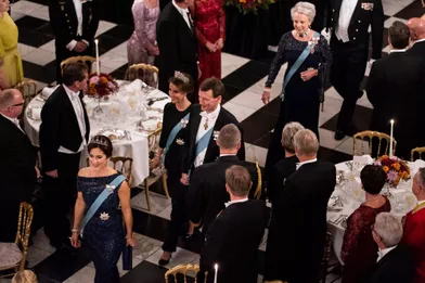 La famille royale de Danemark à Copenhague, le 24 octobre 2018