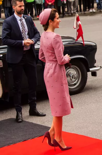 La princesse Mary de Danemark à la rentrée parlementaire à Copenhague, le 1er octobre 2019