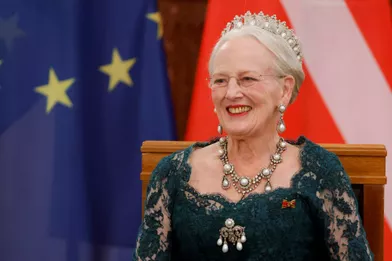 La reine Margrethe II de Danemark à Berlin, le 10 novembre 2021