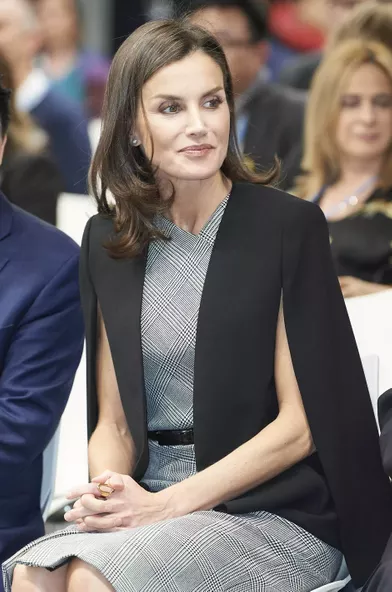 La reine Letizia d'Espagne à Madrid, le 11 décembre 2019
