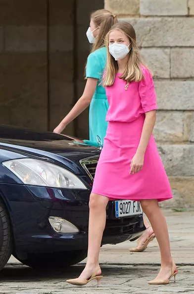 La princesse Leonor d'Espagne, le 25 juillet 2021