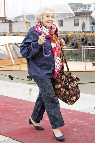 La princesse Beatrix des Pays-Bas à Oslo, le 10 mai 2017