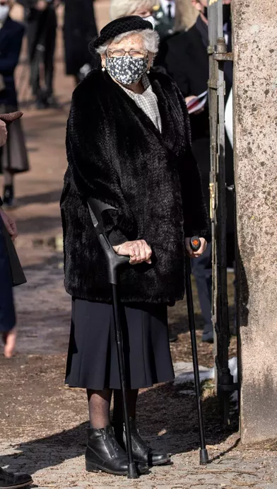 La princesse Astrid de Norvège à Asker, le 22 mars 2021