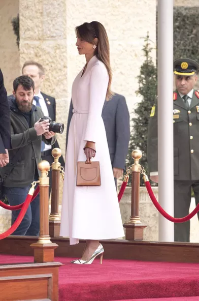 La reine Rania de Jordanie, le 2 mars 2020 à Amman