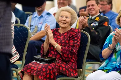 L'ex-reine Beatrix des Pays-Bas sur l'île de Curaçao, le 26 novembre 2021