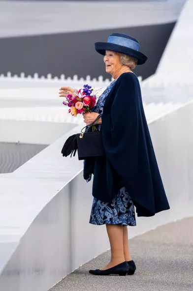 L'ex-reine Beatrix des Pays-Bas àDordrecht, le 26 octobre 2021
