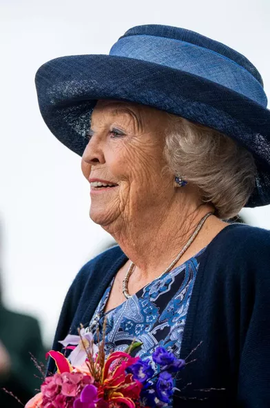 ﻿L'ex-reine Beatrix des Pays-Bas àDordrecht, le 26 octobre 2021