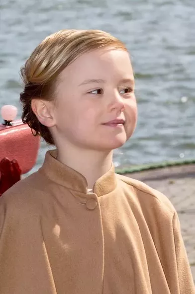 La petite princesse Ariane des Pays-Bas a 9 ans