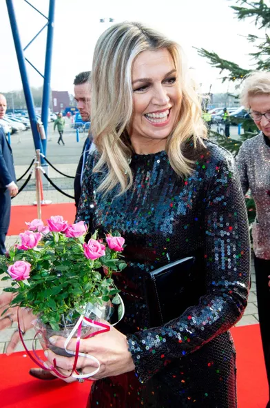 La reine Maxima des Pays-Bas à Zwolle, le 18 décembre 2019