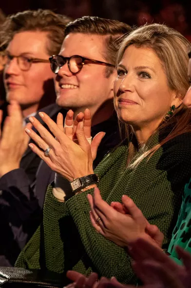 La reine Maxima des Pays-Bas à Delft, le 14 octobre 2021