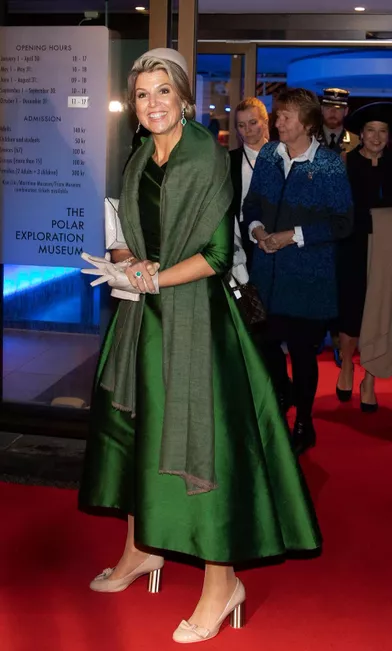 La reine Maxima des Pays-Bas àOslo, le 9 novembre 2021