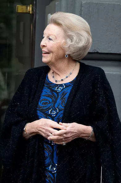 L'ex-reine Beatrixdes Pays-Bas à Amsterdam, le 12 mai 2021