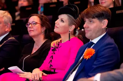 La reine Maxima des Pays-Bas à Utrecht, le 18 avril 2019