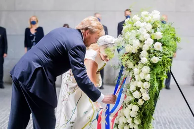 La reine Maxima et le roi Willem-Alexander des Pays-Bas à Berlin, le 5 juillet 2021
