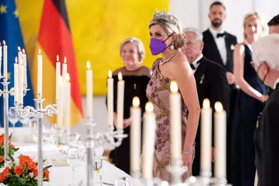 https://www.parismatch.com/Royal-Blog/famille-royale-Pays-Bas/La reine Maxima des Pays-Bas à Berlin, le 5 juillet 2021