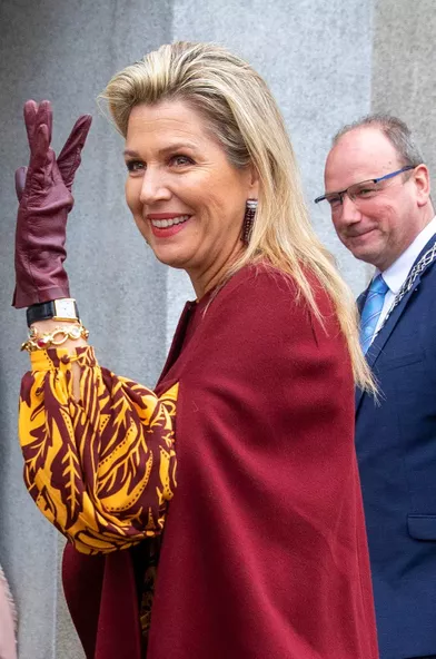 La reine Maxima des Pays-Bas, le 16 novembre 2021àRadio Kootwijk