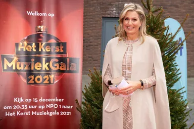 La reine Maxima des Pays-Bas, le 9 décembre 2021àApeldoorn