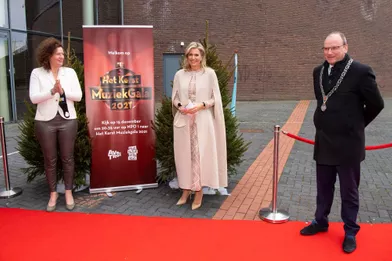 La reine Maxima des Pays-Bas àApeldoorn, le 9 décembre 2021