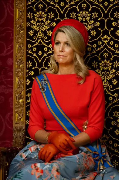 La reine Maxima des Pays-Bas à La Haye, le 21 septembre 2021