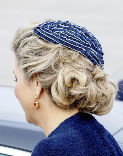 Le bibi de la reine Maxima des Pays-Bas à Brème, le 6 mars 2019