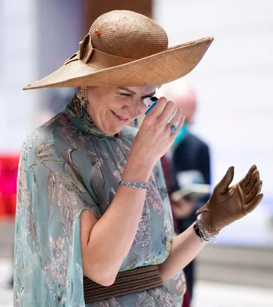 La reine Maxima des Pays-Bas à Berlin, le 7 juillet 2021