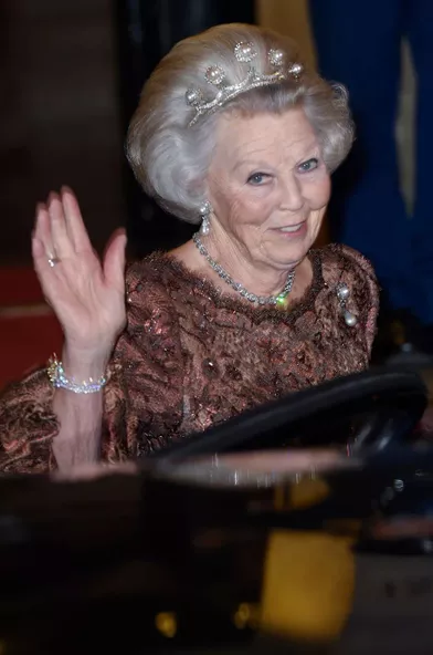 L'ex-reine Beatrix des Pays-Bas à Amsterdam, le 23 mai 2017