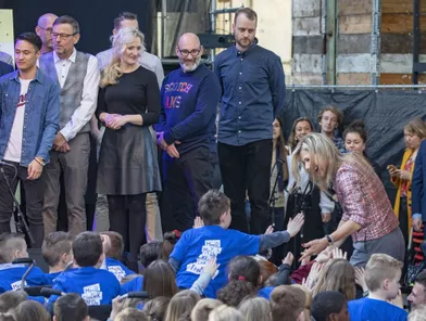 La reine Maxima des Pays-Bas à Vlissingen, le 20 février 2019