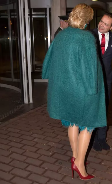 La reine Maxima des Pays-Bas à Amsterdam, le 26 novembre 2018