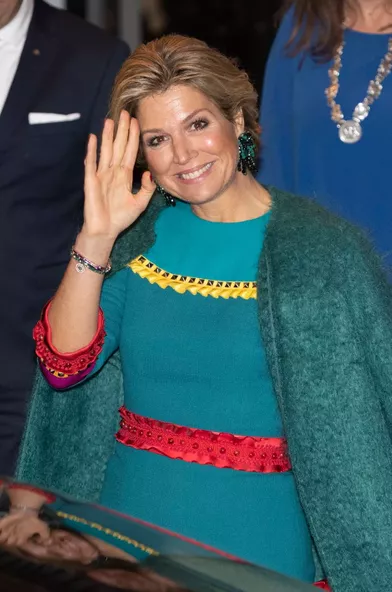 La reine Maxima des Pays-Bas à Amsterdam, le 26 novembre 2018