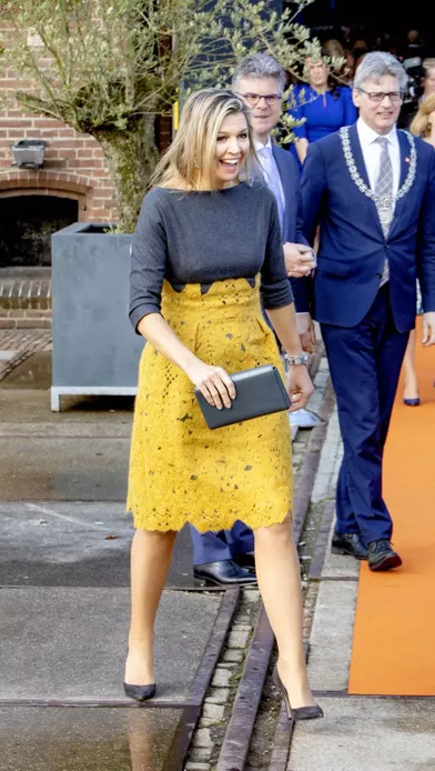 La reine Maxima des Pays-Bas à Amersfoort, le 5 mars 2019