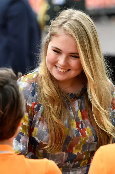 La princesse Catharina-Amalia des Pays-Bas à Amersfoort, le 27 avril 2019