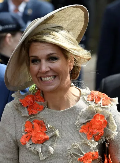 La reine Maxima des Pays-Bas à Amersfoort, le 27 avril 2019