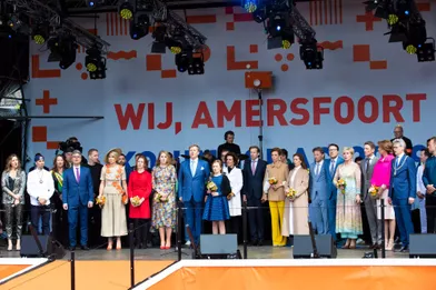 La famille royale des Pays-Bas à Amersfoort, le 27 avril 2019