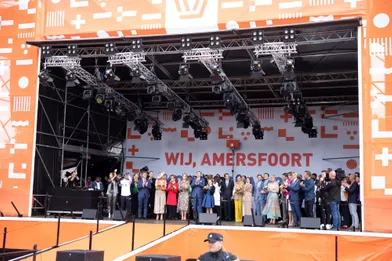 La famille royale des Pays-Bas à Amersfoort, le 27 avril 2019