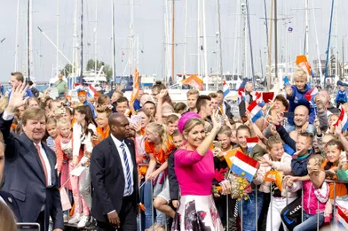 La reine Maxima et le roi Willem-Alexander des Pays-Bas en visite dans le Flevoland, le 29 juin 2017