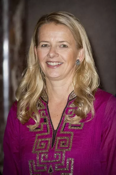 La princesse Mabel des Pays-Bas à Amsterdam, le 15 décembre 2016