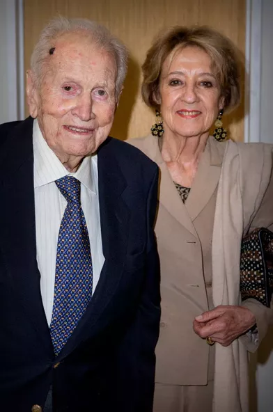 Les parents de la reine Maxima des Pays-Bas à Buenos-Aires, le 11 octobre 2016