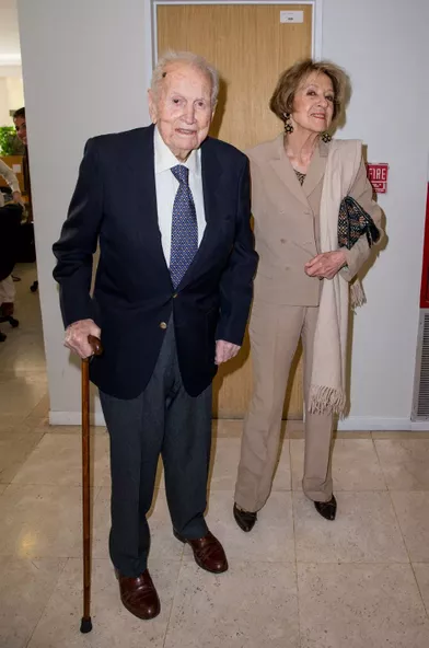 Les parents de la reine Maxima des Pays-Bas à Buenos-Aires, le 11 octobre 2016