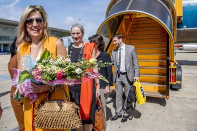 La reine Maxima des Pays-Bas arrive à Da Lat au Vietnam, le 30 mai 2017