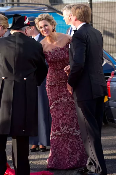 La reine Maxima des Pays-Bas, le 30 avril 2013