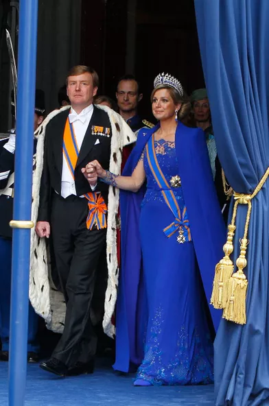 La reine Maxima des Pays-Bas, le 30 avril 2013