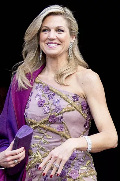 La reine Maxima des Pays-Bas à Amsterdam, le 28 avril 2017