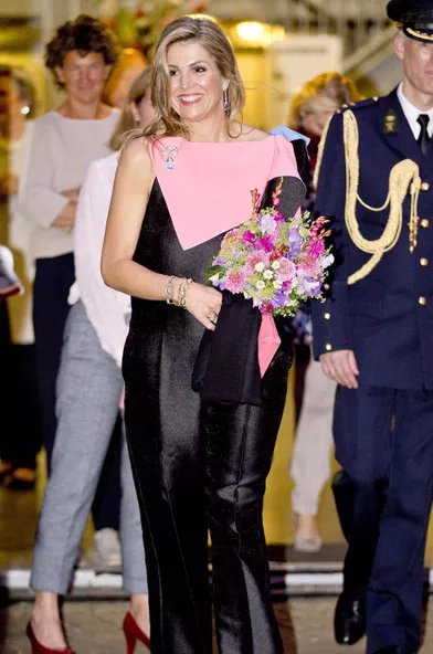 La reine Maxima des Pays-Bas à Amsterdam, le 3 juin 2017