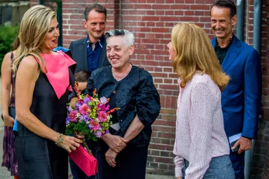La reine Maxima des Pays-Bas à Amsterdam, le 3 juin 2017
