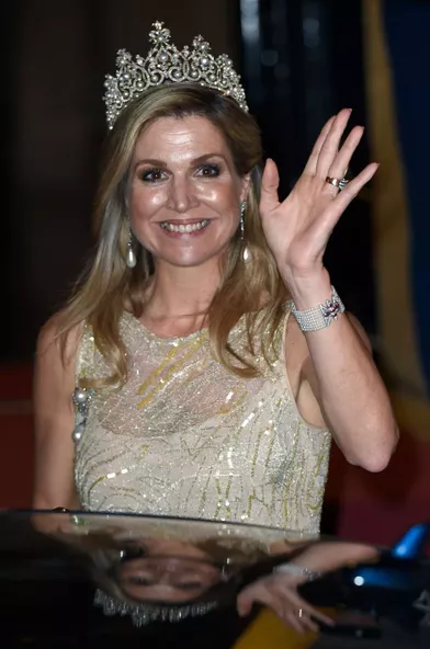 La reine Maxima des Pays-Bas le 23 mai 2017