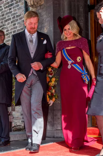 La reine Maxima des Pays-Bas en Jan Taminiau pour le Prinsjesdag, le 17 septembre 2019