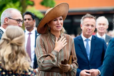 La reine Maxima des Pays-Bas àMidden-Groningue, le 15 septembre 2021