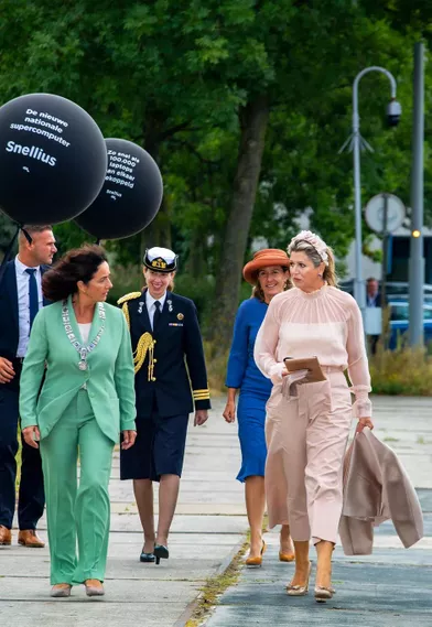 La reine Maxima des Pays-Bas àAmsterdam, le 16 septembre 2021