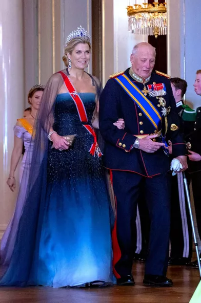 La reine Maxima des Pays-Bas à Oslo, le 9 novembre 2021