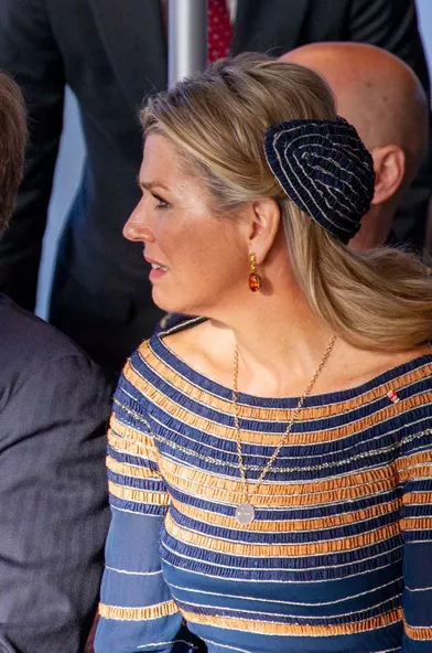Le bibide la reine Maxima des Pays-Bas à Oslo, le 10 novembre 2021